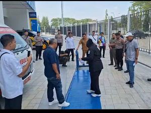 Pam Obvit Polda Jatim Cek Keamanan Stadion Surajaya Jelang Liga 2