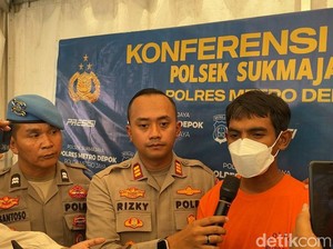 Pria Aniaya Satpam Lansia di Depok Jadi Tersangka, Langsung Ditahan