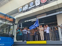 Video Pram Ganti Nama Halte TransJ Senen Jadi Jaga Jakarta Usai Kericuhan