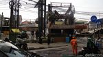 Ruko di Fatmawati Terbakar, Polisi Pasang Garis di Lokasi