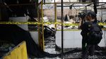 Ruko di Fatmawati Terbakar, Polisi Pasang Garis di Lokasi