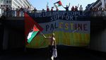 Solidaritas Palestina, Lautan Massa Penuhi Ibu Kota Belgia