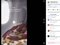 Bisa-bisanya TikToker Bikin Pasta di Tengah Penerbangan, Berujung Hujatan