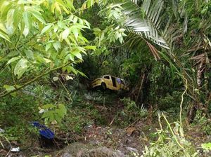 Angkot Terjun ke Jurang Sedalam 30 Meter di Dairi, 3 Orang Luka-Luka