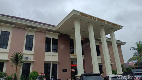 Gedung Pengadilan Tipikor Mataram, Selasa (9/9/2025). (Abdurrasyid Efendi/detikBali)