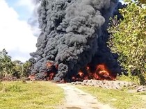 Kronologi Pabrik Ban Bekas di Konawe Selatan Terbakar Tewaskan 1 Pekerja