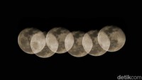 Fenomena langit kembali menjadi sorotan masyarakat pada awal September ini. Bulan purnama yang dikenal sebagai Corn Moon menghiasi angkasa dengan cahaya kekuningan yang hangat. Seperti yang terlihat dari Babelan, Kabupaten Bekasi, Jawa Barat, Selasa (9/9/2025) malam.