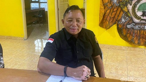 Ketua Steering Committee Musda XI Golkar Karangasem, I Wayan Putu, Selasa (9/9/2025). (I Wayan Selamat Juniasa)