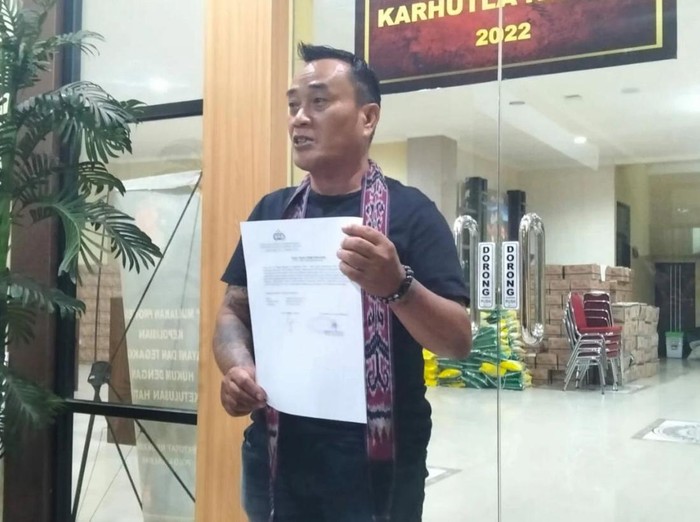 Ketua Umum Mangkok Merah Kalimantan Barat (MMOB) Iyen Bagago