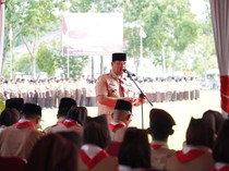 Ratusan Pramuka Banyuasin Ikuti Perkemahan Tangguh