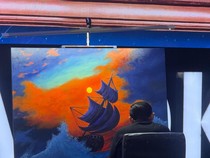 Lukisan Kapal di Tengah Samudera: Makna dan Pesan Untuk Negeri