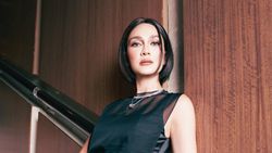 Luna Maya Tampil dengan Rambut Bob Usai Dipuji Maxime Seperti Usia 22