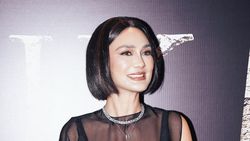 Luna Maya Tampil dengan Rambut Bob Usai Dipuji Maxime Seperti Usia 22