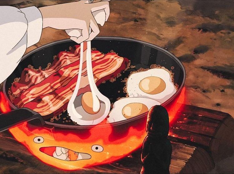 10 Bentuk Makanan Realistis Buatan Studio Ghibli yang Bikin Ngiler