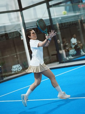 Penampakan Mata Marsha Aruan Kena Gebok Bola Padel, Gak Bisa Melek Seharian
