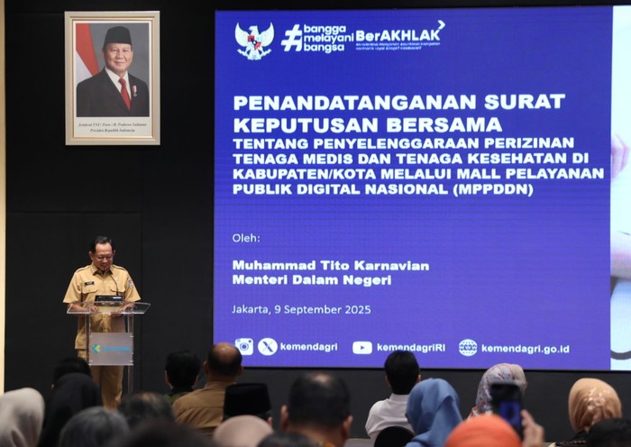 Menteri Dalam Negeri (Mendagri) Muhammad Tito Karnavian