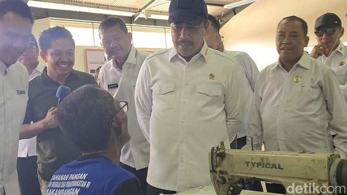 Menteri Imipas Agus Andrianto menekankan kepada jajaran kalapas dan karutan untuk serius membimbing napi agar siap kembali ke masyarakat. (Audrey S/detikcom)