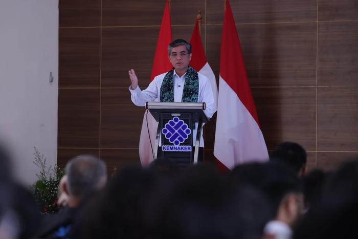 Menteri Ketenagakerjaan (Menaker) Yassierli