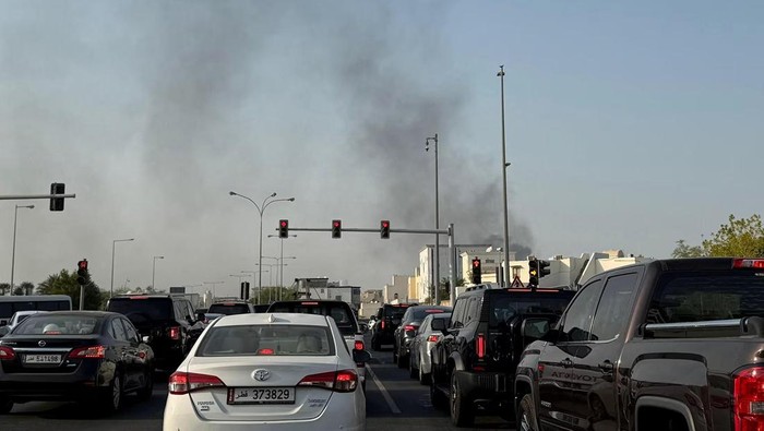 Militer Israel menyerang ibu kota Qatar, Doha, Selasa (9/9/2025) waktu setempat