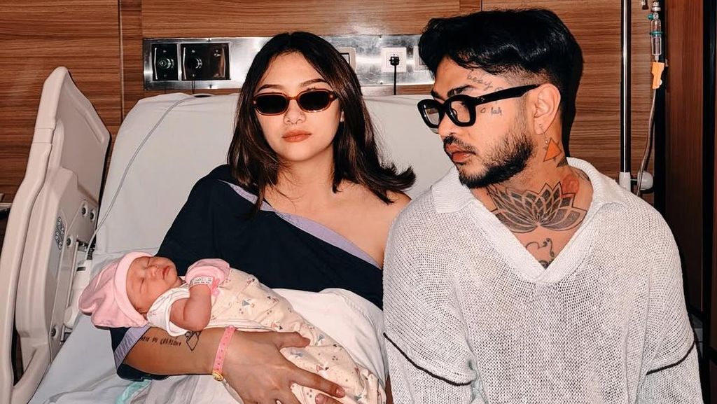 Beby Istri Onadio Lahirkan Bayi Perempuan, Namanya Janeera Deluca Leonardo Wage