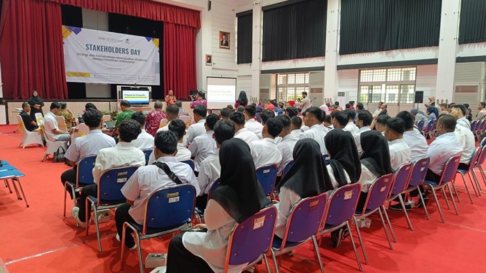 Pelatihan kerja untuk penyandang disabilitas di Bogor (Rizky/detikcom)