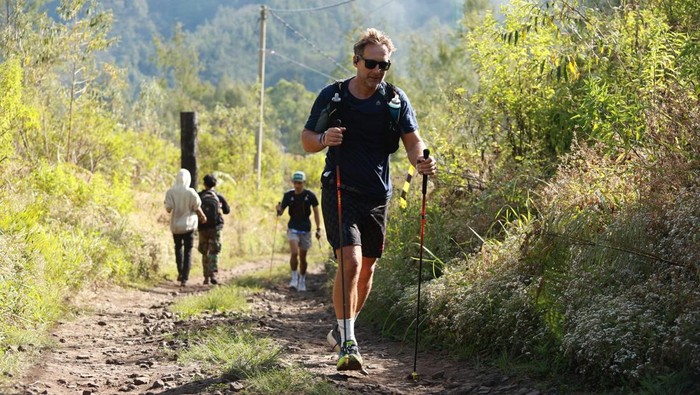 Peserta Banyuwangi Ijen Green Trail Run 2025.