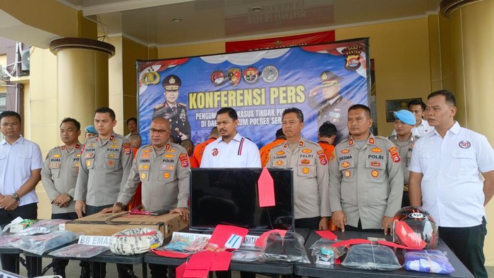 Polisi tangkap sindikat curas hingga curanmor di Serang (dok.istimewa)