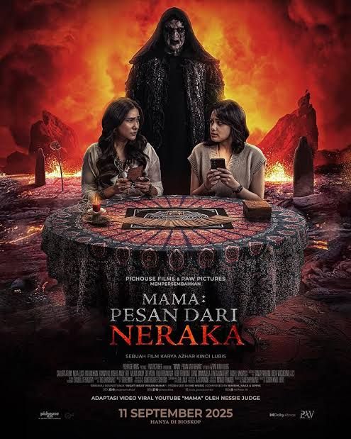 Deretan poster film terbaru di bioskop pada September 2025.