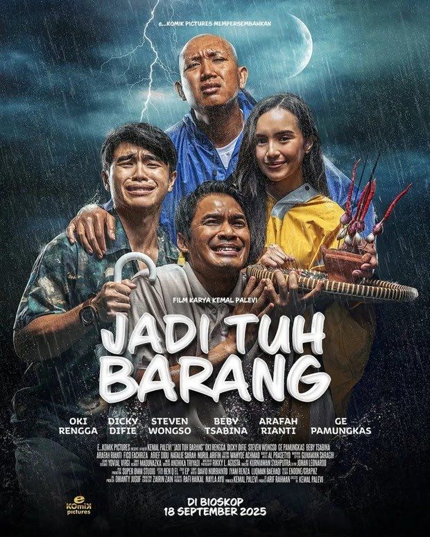 Deretan poster film terbaru di bioskop pada September 2025.