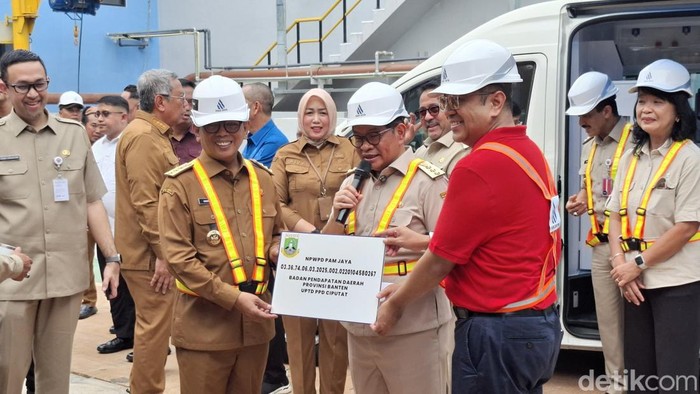 Pramono-Andra Soni Resmikan IPA Pesanggrahan