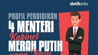 Infografis: Profil Pendidikan 4 Menteri Kabinet Merah Putih yang Baru Dilantik
