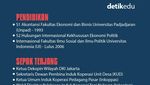 Infografis: Profil Pendidikan 4 Menteri Kabinet Merah Putih yang Baru Dilantik