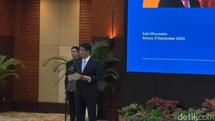 Purbaya Yudhi Sadewa Saat Sertijab Menteri Keuangan