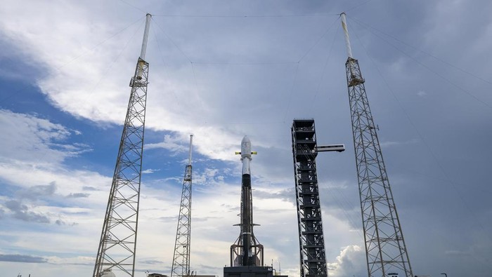 Satelit Nusantara Lima siap meluncur di Cape Canaveral, Florida, Senin (8/9/2025) waktu Amerika Serikat