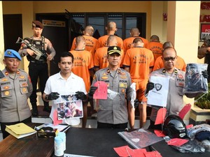 91 Perusuh Demo di DPRD Kota Madiun Ditangkap, 82 di Bawah Umur