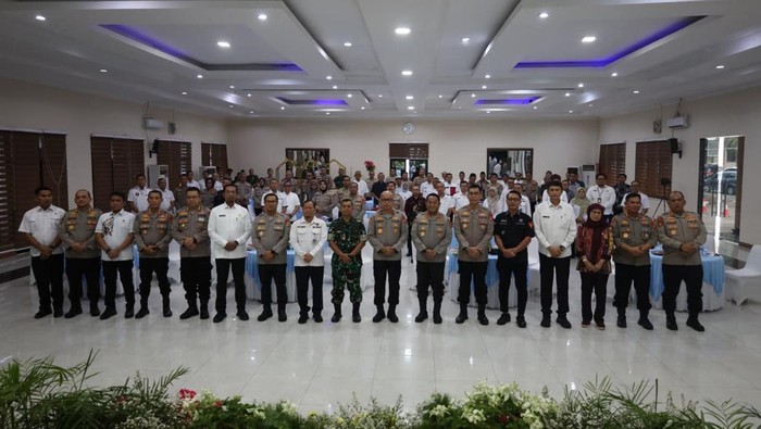 Acara FGD di Mapolda Banten, Kota Serang, Rabu (10/9/2025).