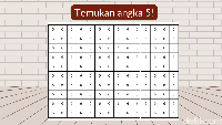 Di deretan angka 6 ini, ada satu angka 5 yang bersembunyi. Perhatikan baik-baik setiap barisan karena angka 5 bisa saja luput dari pandangan pertama. Foto: Aida Adha Siregar/detikHealth