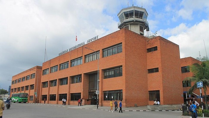 Bandara Internasional Tribhuvan di Kathmandu, Nepal