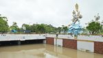 Hujan Deras Picu Banjir hingga 1,5 Meter di Kuta Bali
