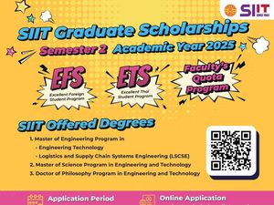 Beasiswa Kuliah Gratis di Thailand, Dapat Uang Saku 10 Ribu Baht per Bulan!