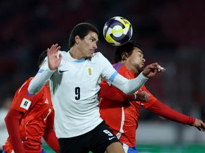 Chile Vs Uruguay Selesai Imbang 0-0