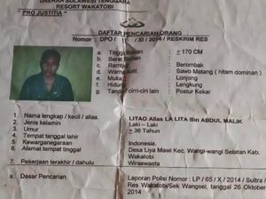 Hanura Ngaku Tak Tahu Litao Anggota DPRD Wakatobi 11 Tahun DPO Pembunuhan