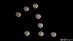 Indahnya Corn Moon September, Terabadikan dengan Sentuhan Multi Exposure di Langit Bekasi