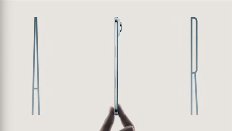 Penampakan iPhone Air, Jadi Hp Tertipis yang Pernah Dirilis Apple