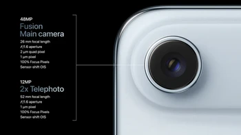 iPhone Air mengusung sistem kamera 48MP Fusion yang diklaim mampu menghadirkan kualitas setara empat lensa, lengkap dengan sensor quad-pixel 2,0 µm, stabilisasi sensor-shift, dan engine fotonik baru.Kamera depan Center Stage 18MP mendukung bidang pandang luas untuk selfie vertikal, stabilisasi video 4K HDR, serta fitur Dual Capture--rekam video depan dan belakang secara bersamaan. Foto: Apple