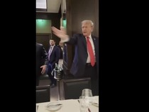 Video Trump Didemo Massa Pro-Palestina di Restoran, Diteriaki Hitler