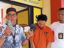 Rio Ditangkap Polisi Usai Jambret Mahasiswi di Palembang