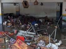 Basement Pasar Kumbasari Kebanjiran, Aktivitas Pedagang Lumpuh!