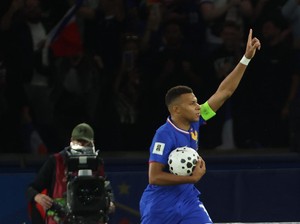Wow! Mbappe Lewati Torehan Gol Henry di Timnas Prancis