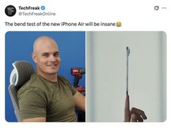 Meme Kocak iPhone Air, Tipis Tapi Malah Jadi Lelucon